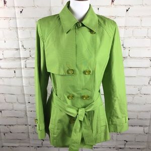 Dana Bachman Lime Green Jacket size 6